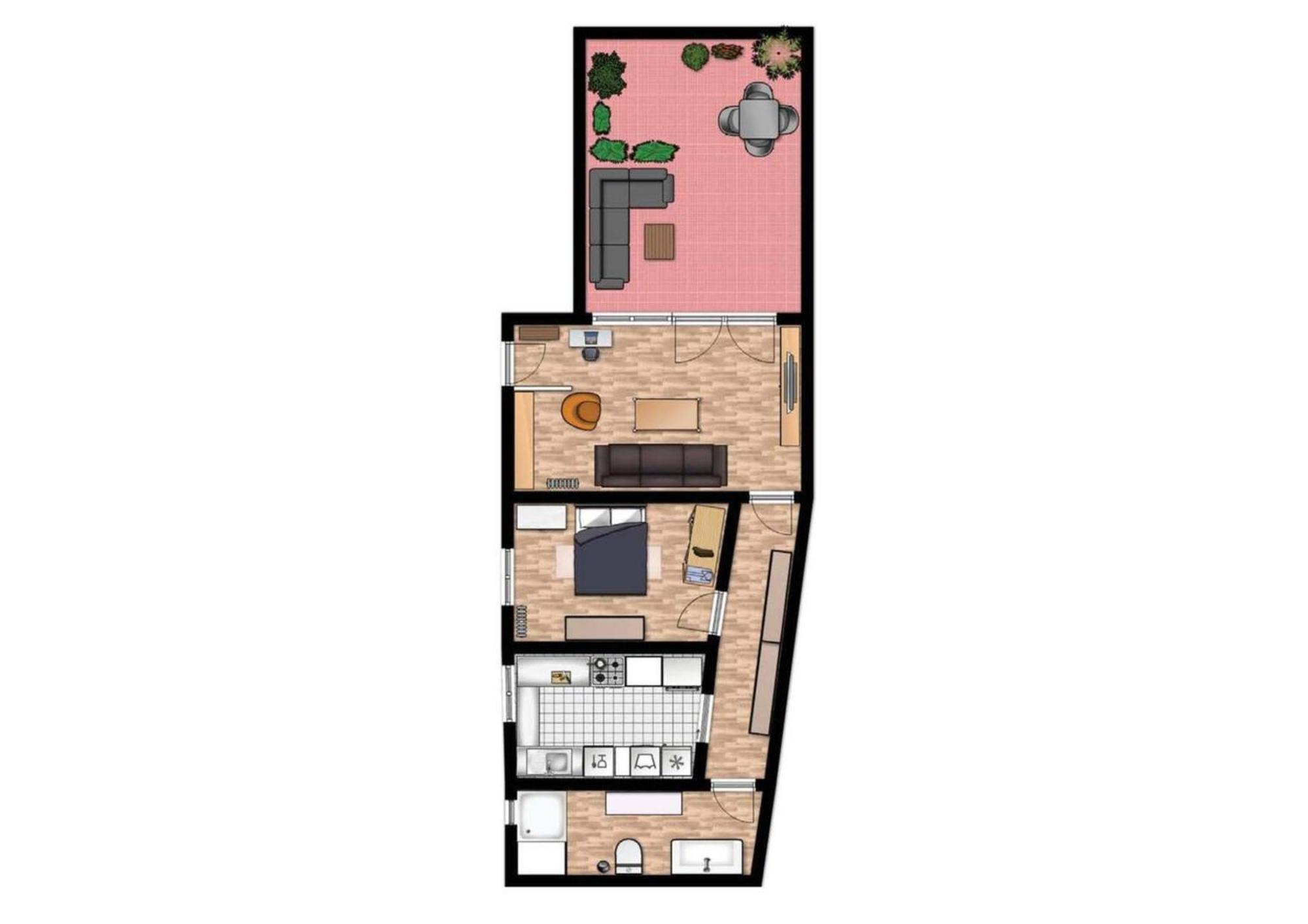 Apartament Atico Con Terraza En Pleno Centro Kordoba Zewnętrze zdjęcie